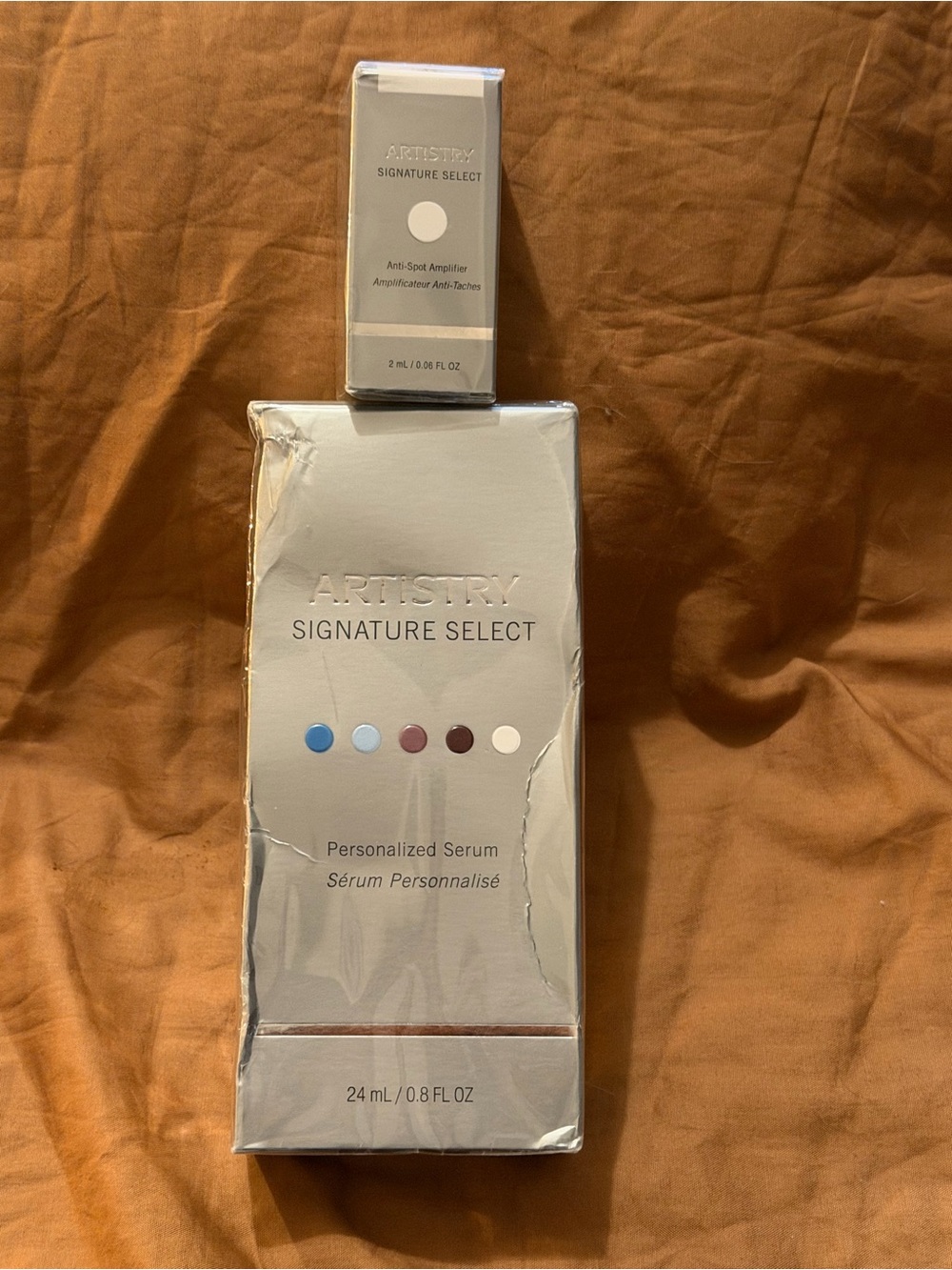 Artistry Signature Select Personalized Serum and Anti-Spot Amplifier (small box)
